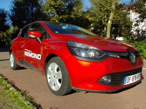 Clio rouge - Remond auto-école