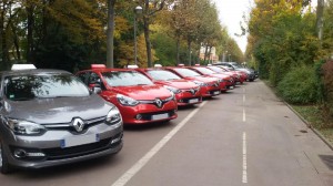 Véhicules de l'auto école Remond