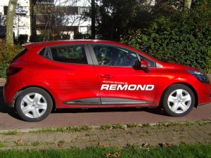 Clio rouge - Remond auto-école